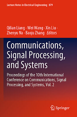 Couverture cartonnée Communications, Signal Processing, and Systems de 