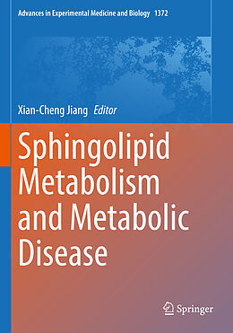 Couverture cartonnée Sphingolipid Metabolism and Metabolic Disease de 