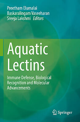 Couverture cartonnée Aquatic Lectins de 