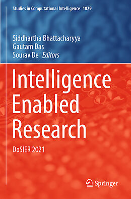 Couverture cartonnée Intelligence Enabled Research de 