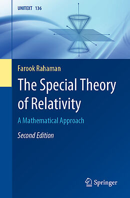 Couverture cartonnée The Special Theory of Relativity de Farook Rahaman