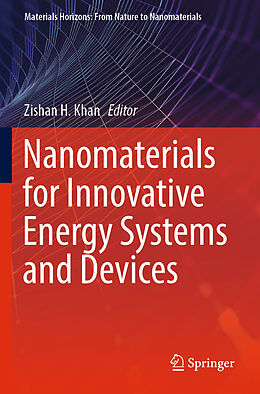 Couverture cartonnée Nanomaterials for Innovative Energy Systems and Devices de 