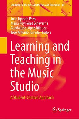 Fester Einband Learning and Teaching in the Music Studio von 