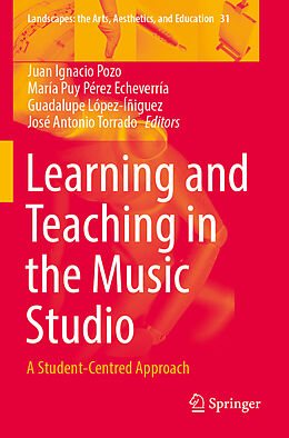 Couverture cartonnée Learning and Teaching in the Music Studio de 