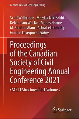 eBook (pdf) Proceedings of the Canadian Society of Civil Engineering Annual Conference 2021 de 