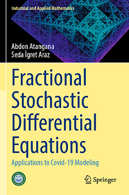 Kartonierter Einband Fractional Stochastic Differential Equations von Seda  gret Araz, Abdon Atangana