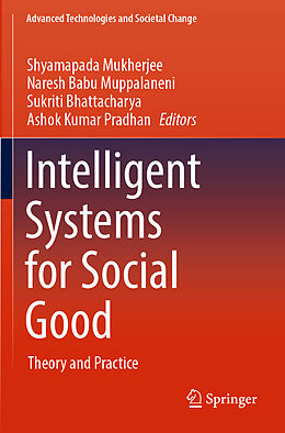 Couverture cartonnée Intelligent Systems for Social Good de 