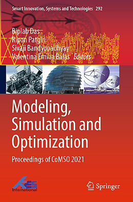 Couverture cartonnée Modeling, Simulation and Optimization de 