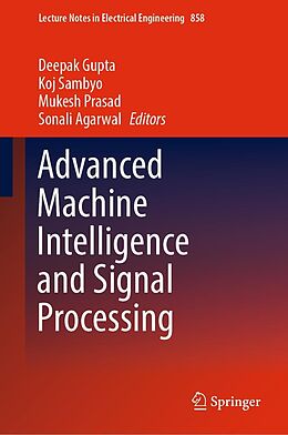 eBook (pdf) Advanced Machine Intelligence and Signal Processing de 