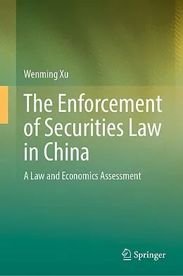 E-Book (pdf) The Enforcement of Securities Law in China von Wenming Xu