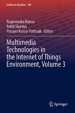 Couverture cartonnée Multimedia Technologies in the Internet of Things Environment, Volume 3 de 