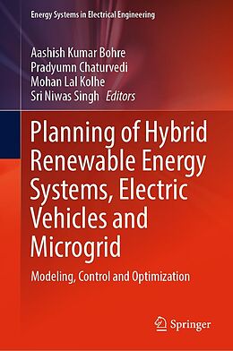 eBook (pdf) Planning of Hybrid Renewable Energy Systems, Electric Vehicles and Microgrid de 