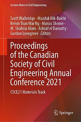 eBook (pdf) Proceedings of the Canadian Society of Civil Engineering Annual Conference 2021 de 