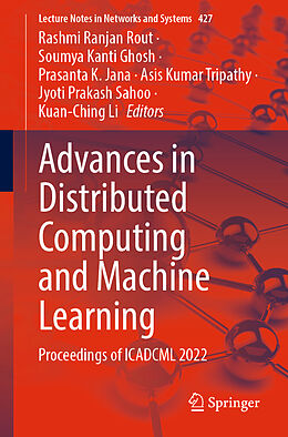 Couverture cartonnée Advances in Distributed Computing and Machine Learning de 