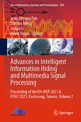 Livre Relié Advances in Intelligent Information Hiding and Multimedia Signal Processing de 