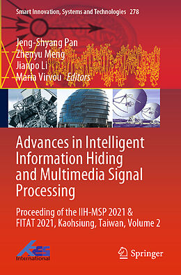 Couverture cartonnée Advances in Intelligent Information Hiding and Multimedia Signal Processing de 