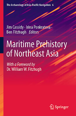 Couverture cartonnée Maritime Prehistory of Northeast Asia de 