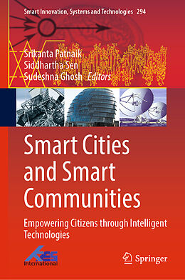 Livre Relié Smart Cities and Smart Communities de 