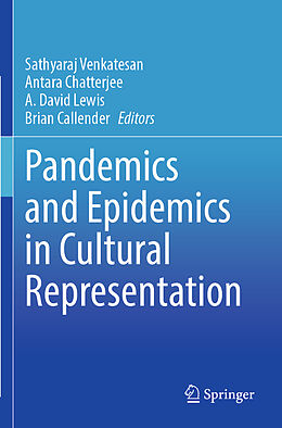 Couverture cartonnée Pandemics and Epidemics in Cultural Representation de 