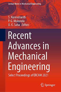 Livre Relié Recent Advances in Mechanical Engineering de 