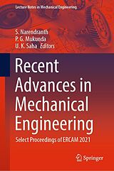 eBook (pdf) Recent Advances in Mechanical Engineering de 