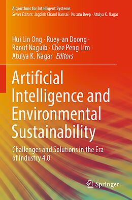 Couverture cartonnée Artificial Intelligence and Environmental Sustainability de 