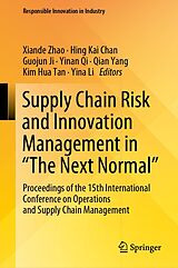 eBook (pdf) Supply Chain Risk and Innovation Management in "The Next Normal" de 