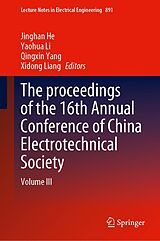 eBook (pdf) The proceedings of the 16th Annual Conference of China Electrotechnical Society de 