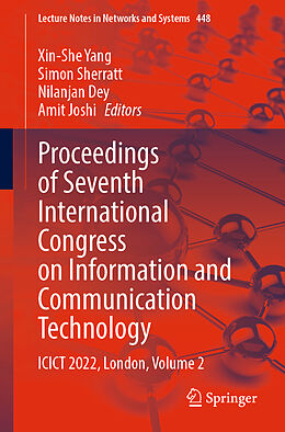 eBook (pdf) Proceedings of Seventh International Congress on Information and Communication Technology de 