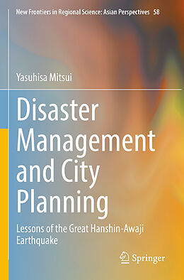 Couverture cartonnée Disaster Management and City Planning de Yasuhisa Mitsui