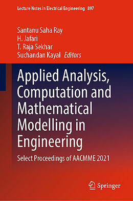 Livre Relié Applied Analysis, Computation and Mathematical Modelling in Engineering de 