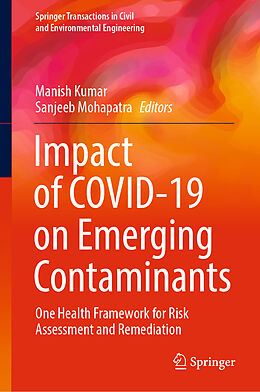 Livre Relié Impact of COVID-19 on Emerging Contaminants de 