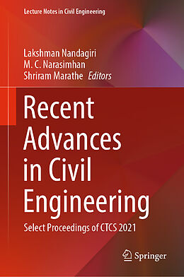 Livre Relié Recent Advances in Civil Engineering de 