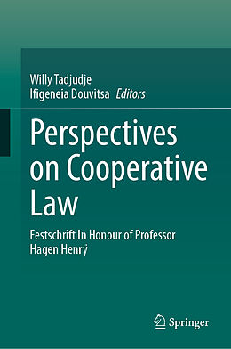 Livre Relié Perspectives on Cooperative Law de 