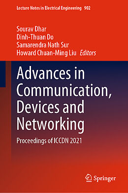 Livre Relié Advances in Communication, Devices and Networking de 