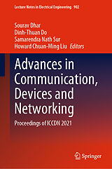 eBook (pdf) Advances in Communication, Devices and Networking de 