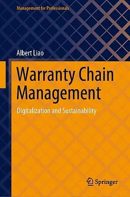E-Book (pdf) Warranty Chain Management von Albert Liao