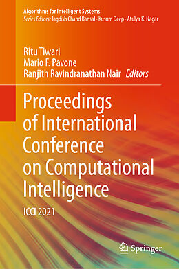 Livre Relié Proceedings of International Conference on Computational Intelligence de 