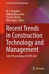 eBook (pdf) Recent Trends in Construction Technology and Management de 