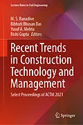E-Book (pdf) Recent Trends in Construction Technology and Management von 