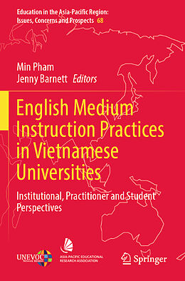 Couverture cartonnée English Medium Instruction Practices in Vietnamese Universities de 