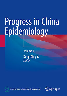 Couverture cartonnée Progress in China Epidemiology de 