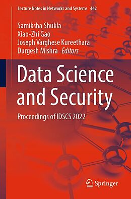 eBook (pdf) Data Science and Security de 