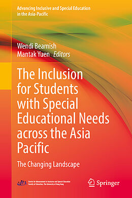 Livre Relié The Inclusion for Students with Special Educational Needs across the Asia Pacific de 