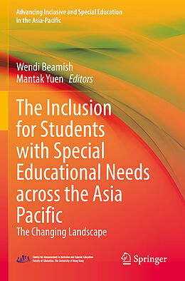 Couverture cartonnée The Inclusion for Students with Special Educational Needs across the Asia Pacific de 