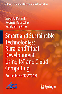 Couverture cartonnée Smart and Sustainable Technologies: Rural and Tribal Development Using IoT and Cloud Computing de 