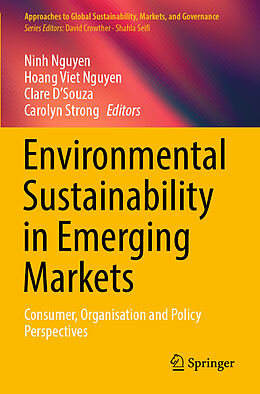 Couverture cartonnée Environmental Sustainability in Emerging Markets de 