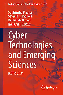 Couverture cartonnée Cyber Technologies and Emerging Sciences de 