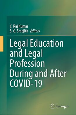 E-Book (pdf) Legal Education and Legal Profession During and After COVID-19 von 