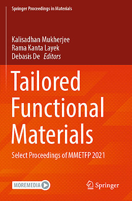 Couverture cartonnée Tailored Functional Materials de 